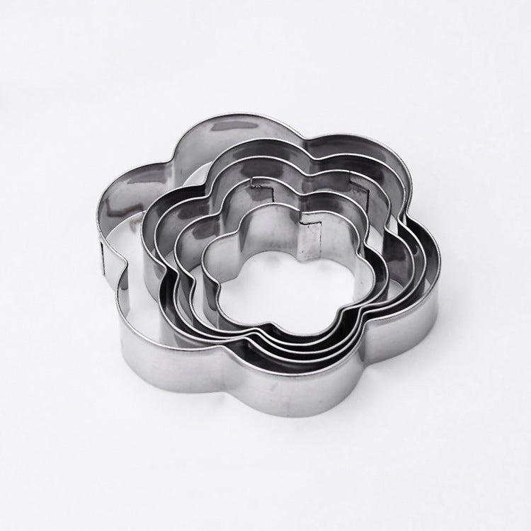 DIY Baking Tools: Stainless Steel Cookie and Cutter Set