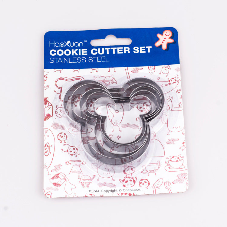 DIY Baking Tools: Stainless Steel Cookie and Cutter Set