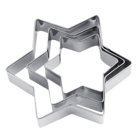 12-Piece Stainless Steel Cookie and Cake Cutter Set