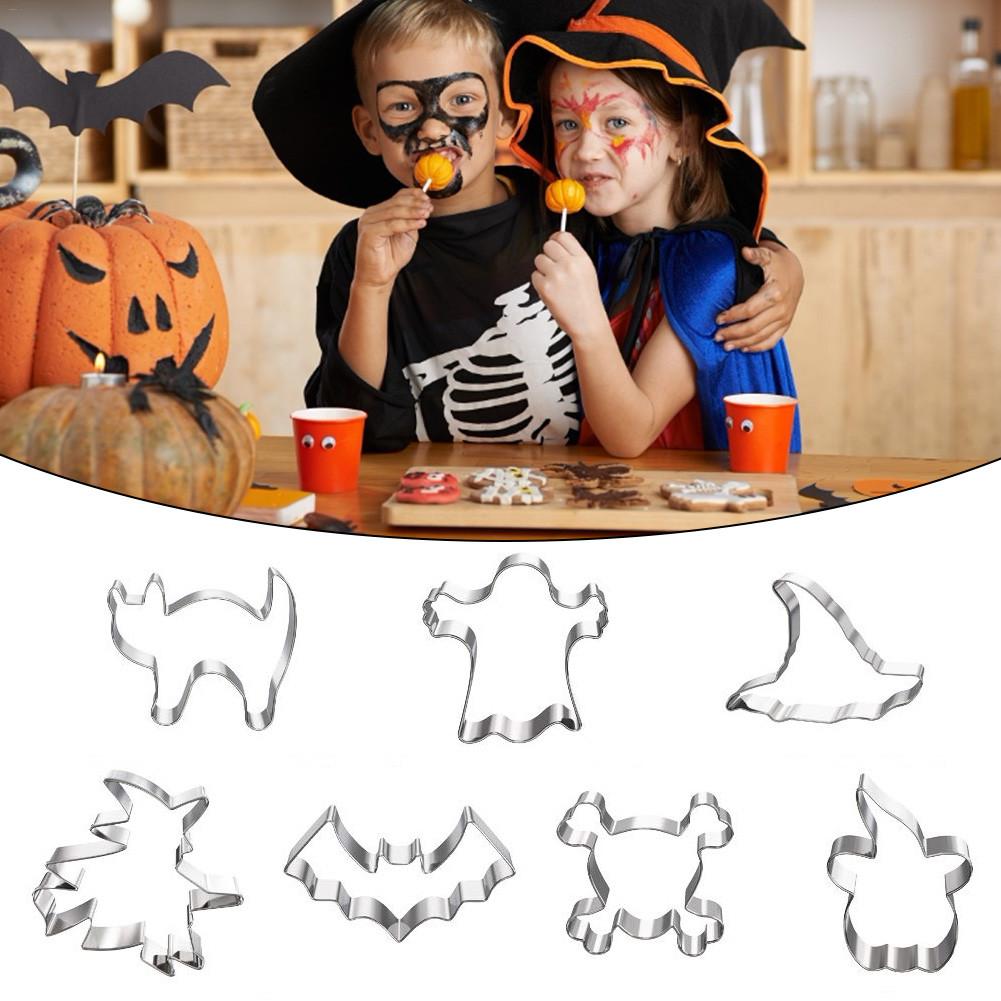 Stainless Steel Halloween Cookie Cutter Set