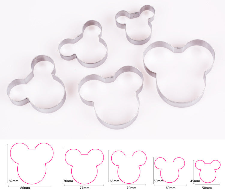 DIY Baking Tools: Stainless Steel Cookie and Cutter Set