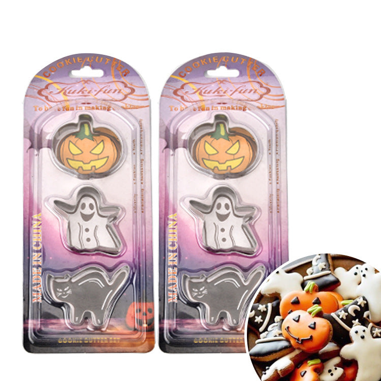 Halloween Cookie Cutter Set - DIY Stainless Steel Molds