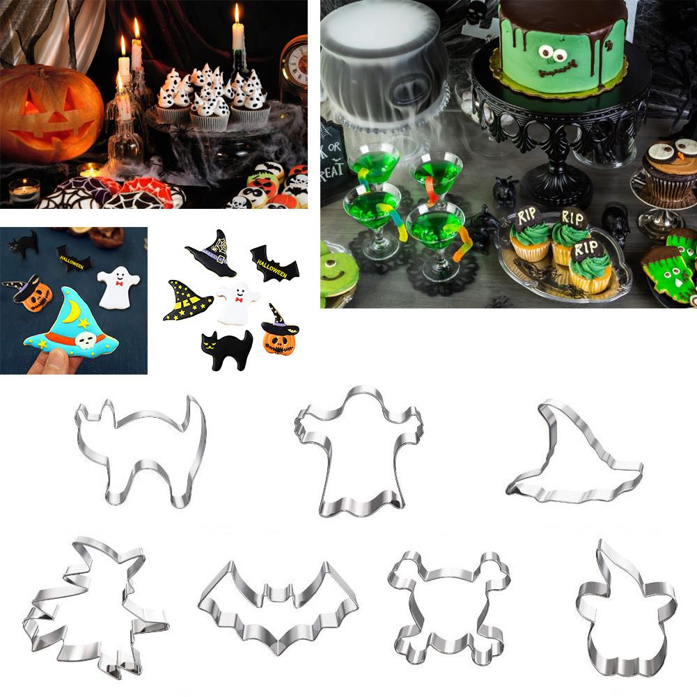 Stainless Steel Halloween Cookie Cutter Set