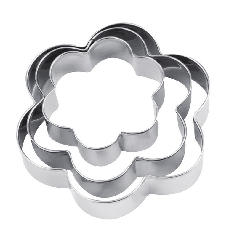 12-Piece Stainless Steel Cookie and Cake Cutter Set
